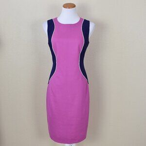 Not Your Daughter's Jeans NYDJ Color Block Sheath Dress 6